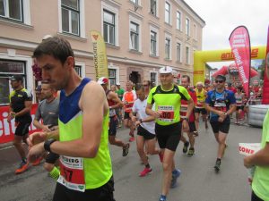 Matthias Thaler beim Erzberglauf