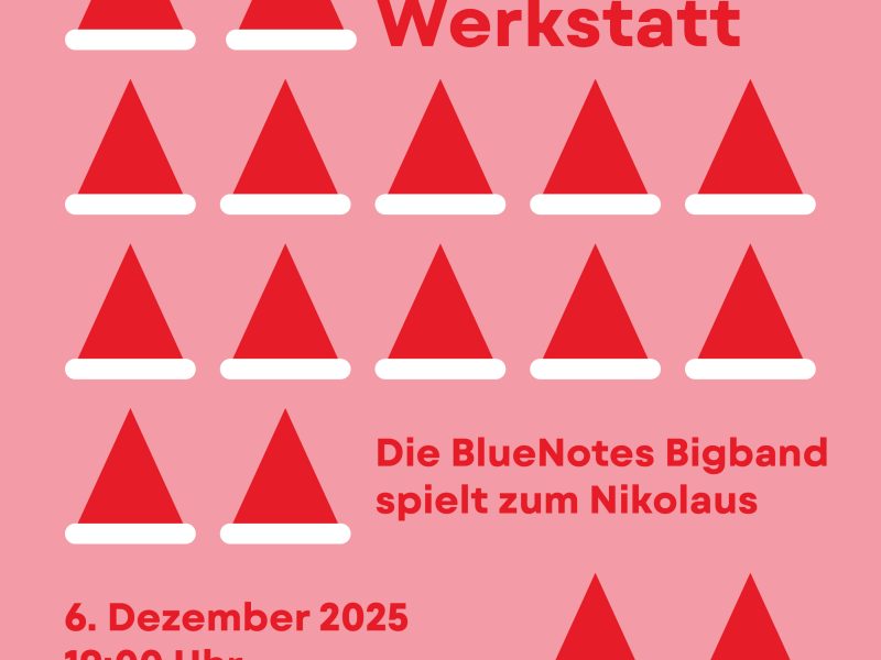 Swing in der Werkstatt – Die BlueNotes Bigband spielt zum Nikolaus